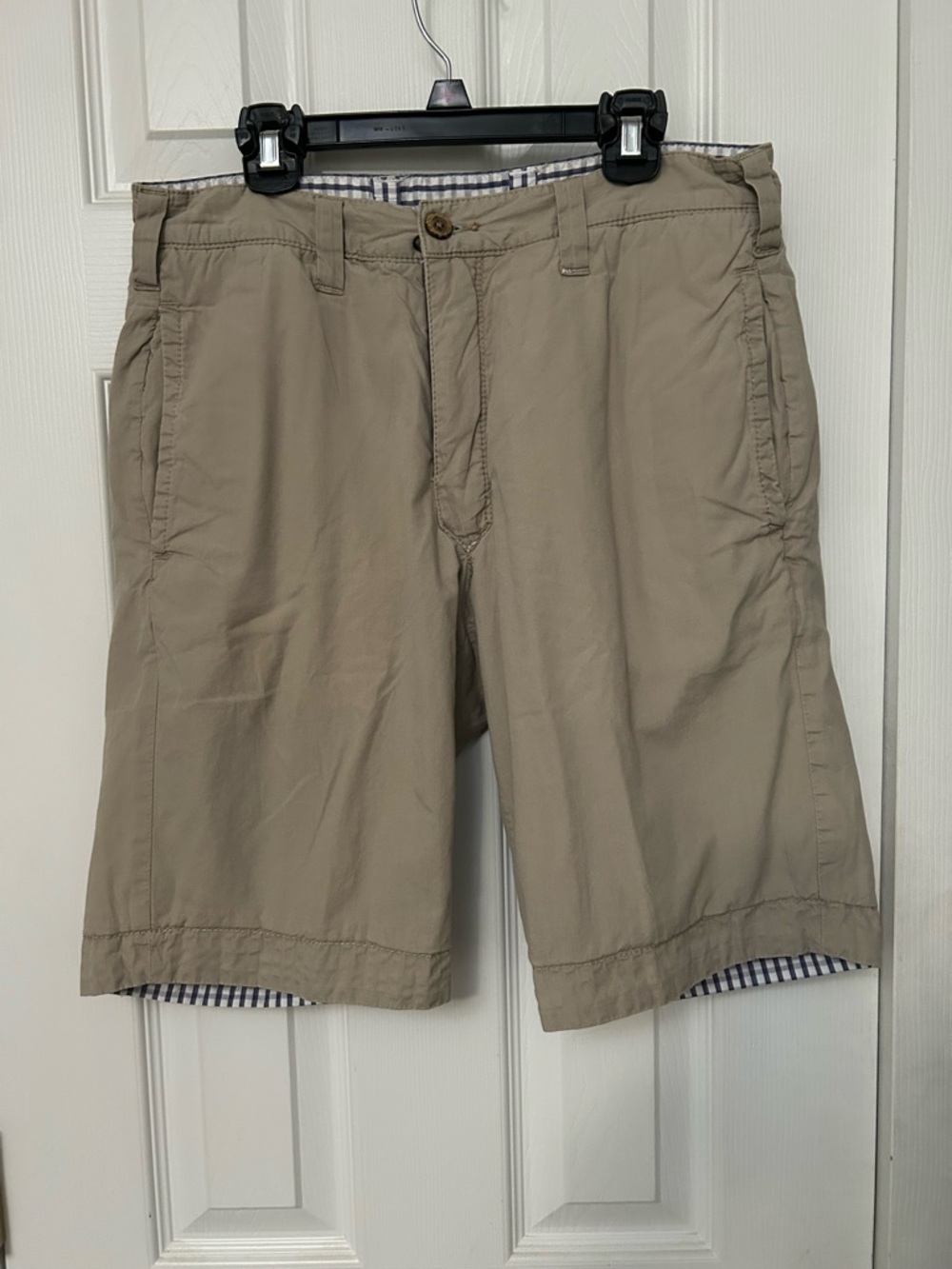 Tailor Vintage Mens reversible shorts. Sz. 28